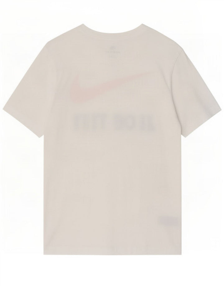 Tricou grafic pentru bărbați Nike Top Medium White Bumbac
