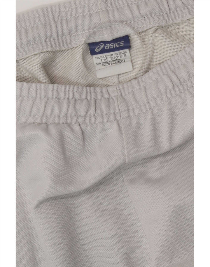 Pantaloni de trening Asics pentru bărbați, gri mediu, poliester