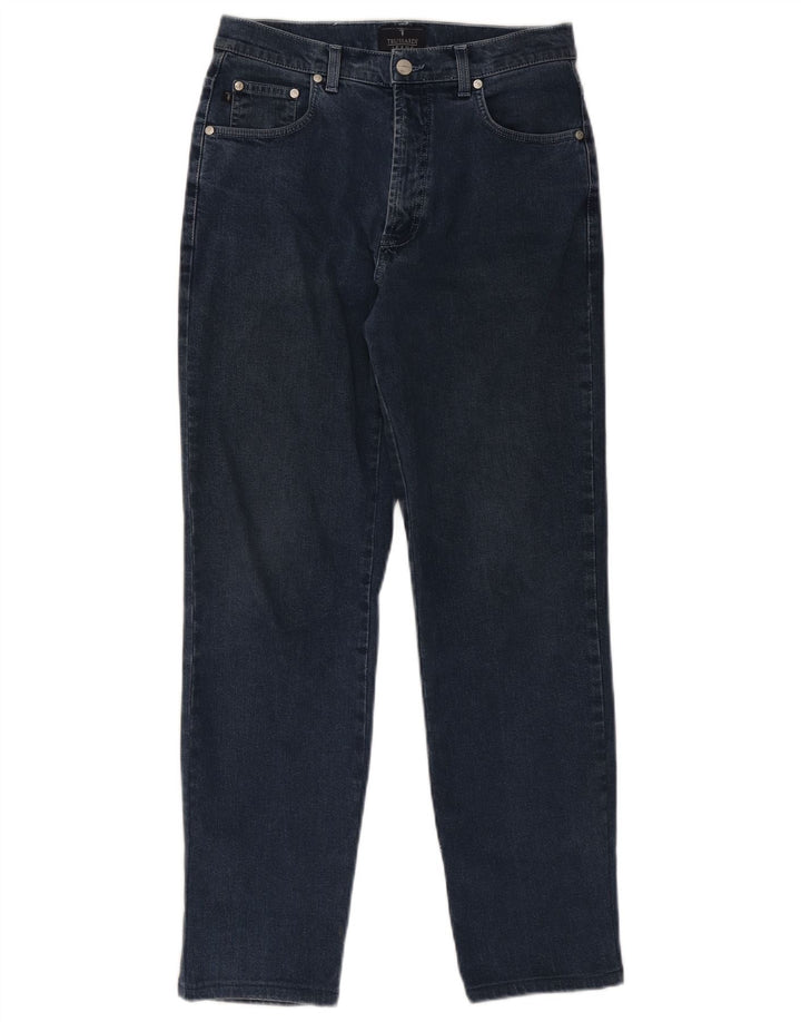 Trussardi blugi pentru bărbați subțiri W28 L28 bleumarin