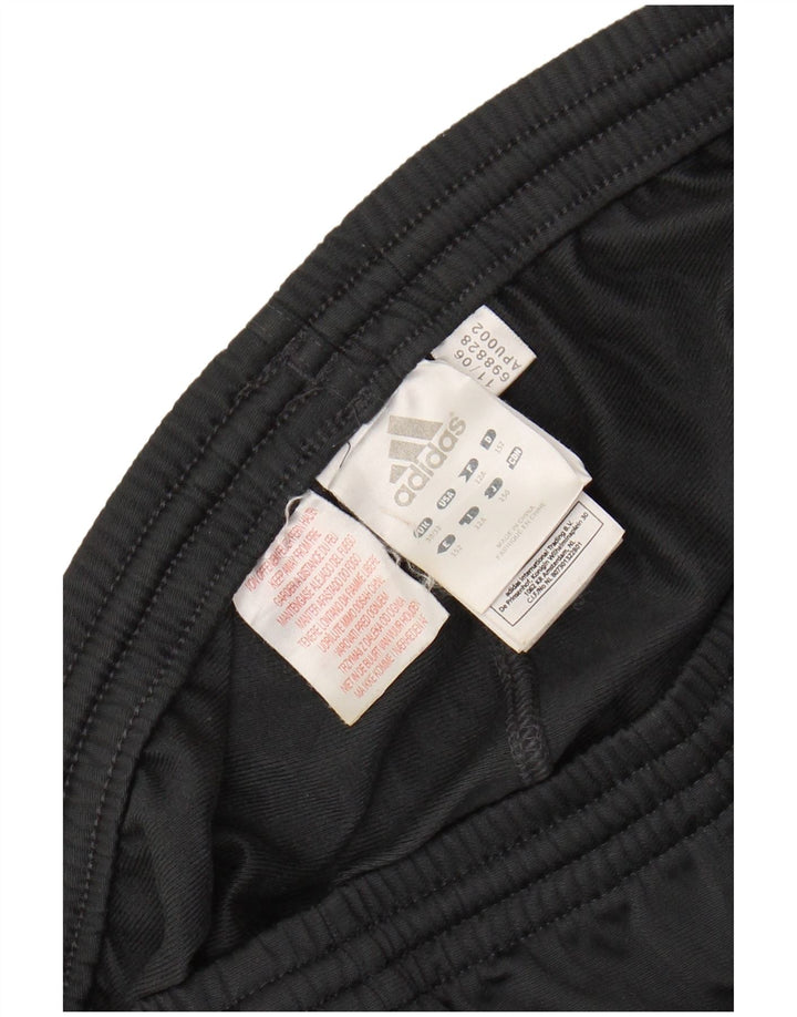 Pantaloni de trening ADIDAS pentru baieti 11-12 ani poliester gri