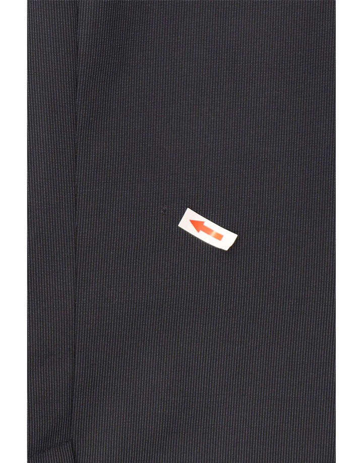 Blazer Massimo Dutti pentru bărbați, cu 2 nasturi, EU 48, medie, bleumarin, cu dungi
