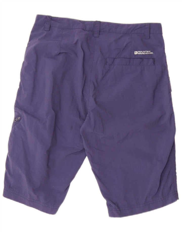 Pantaloni scurti cargo pentru femei Mountain Warehouse UK 12 Medium W32 Navy Blue Marine