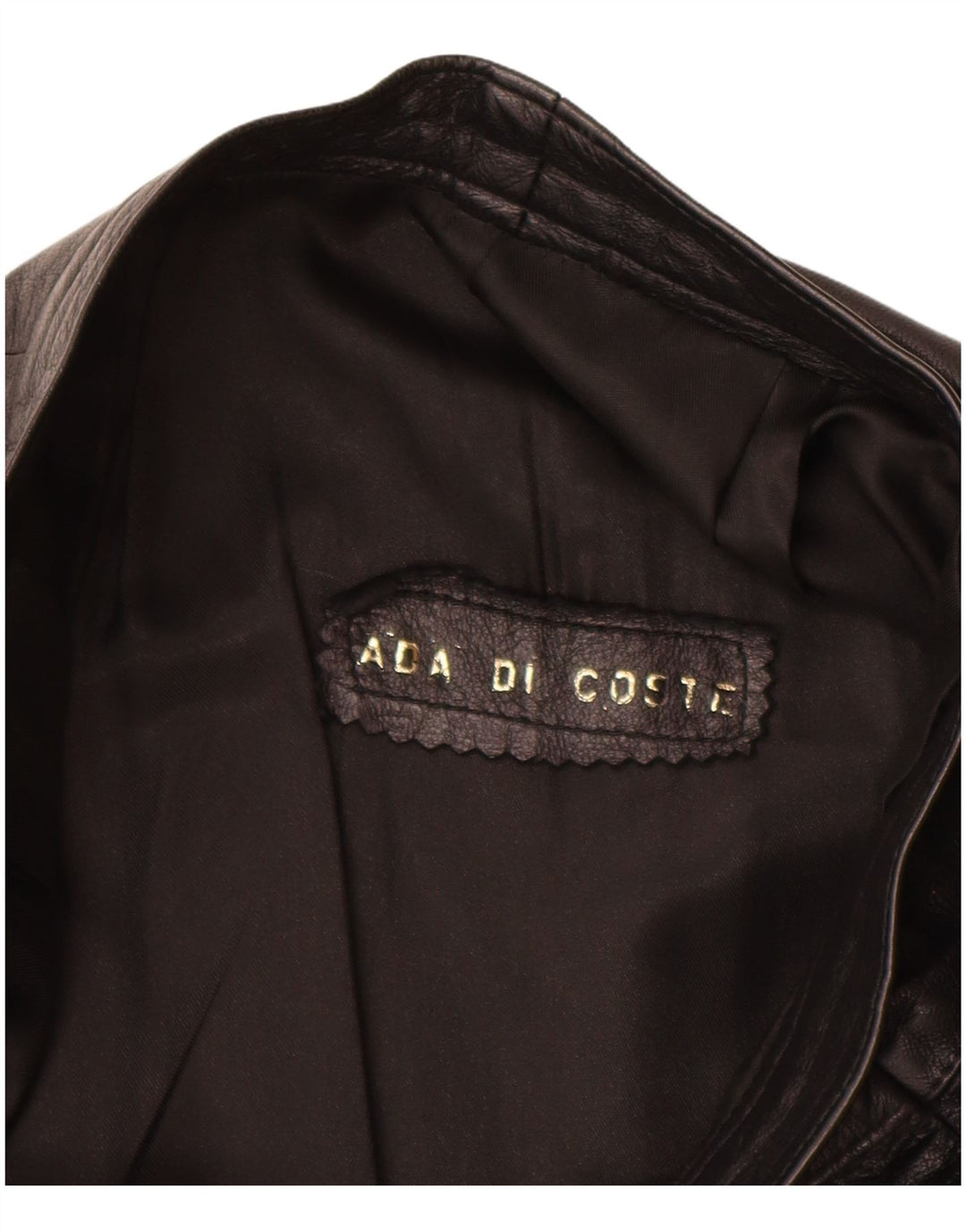 Fusta din piele vintage pentru femei W26 Small Black