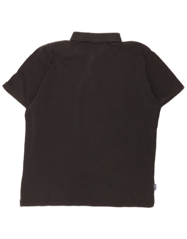 Tricou polo pentru bărbați Superdry XL, bumbac negru