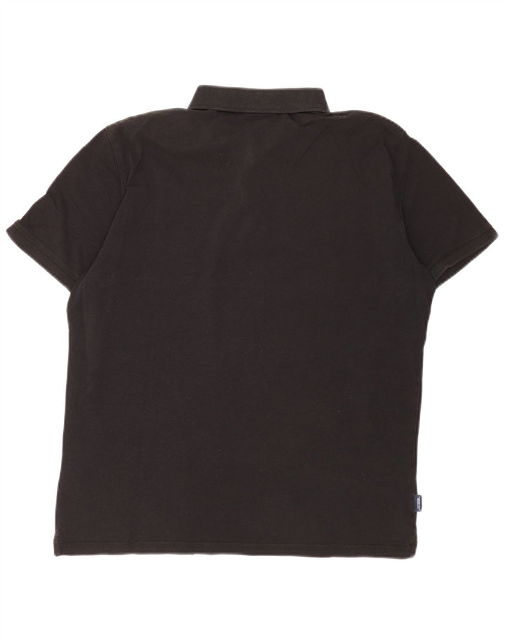 Tricou polo pentru bărbați Superdry XL, bumbac negru