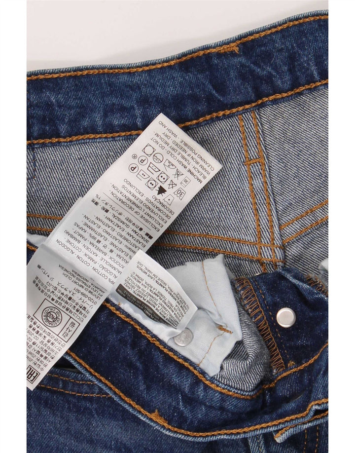 Pantaloni scurți Levi's 501 Denim W29, bumbac albastru mediu