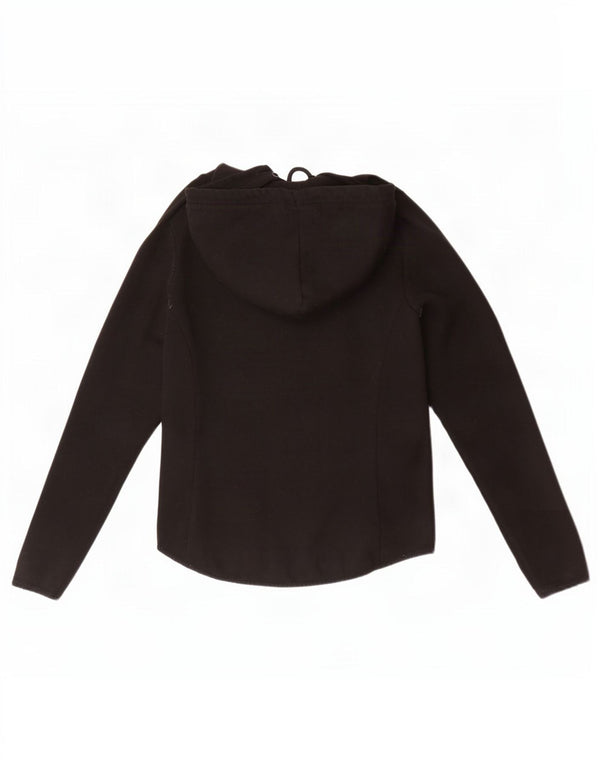 Pulover Superdry pentru femei cu fermoar, UK 12 Poliester mediu negru
