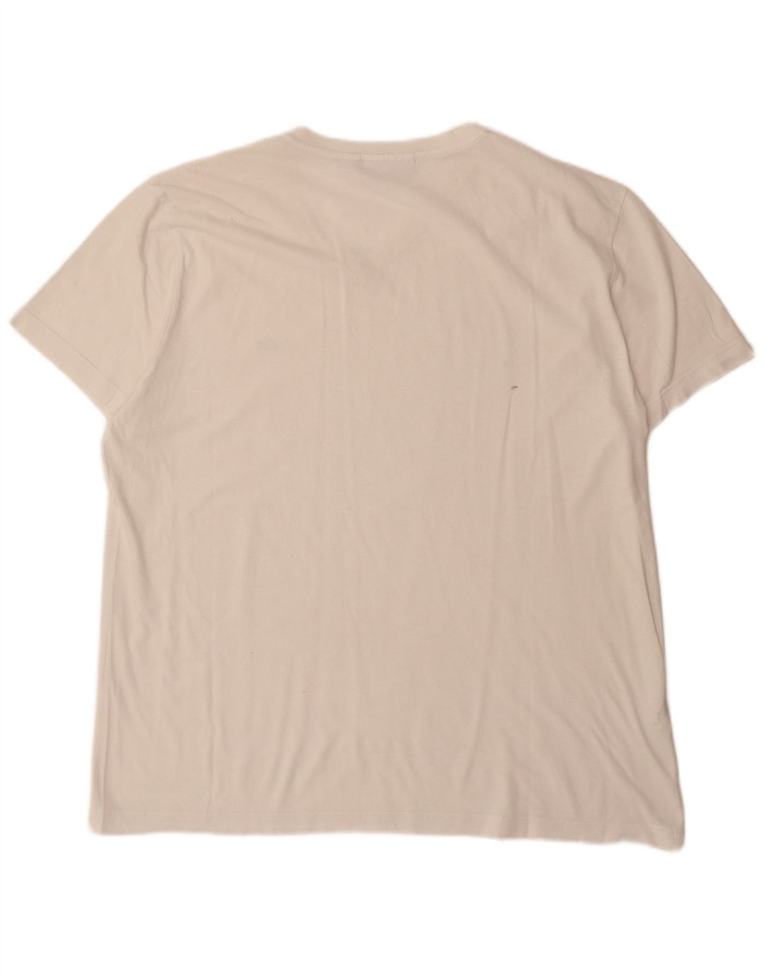 Tricou Lacoste pentru bărbați, cu croiala normală, top mărime 7 2XL, bumbac alb