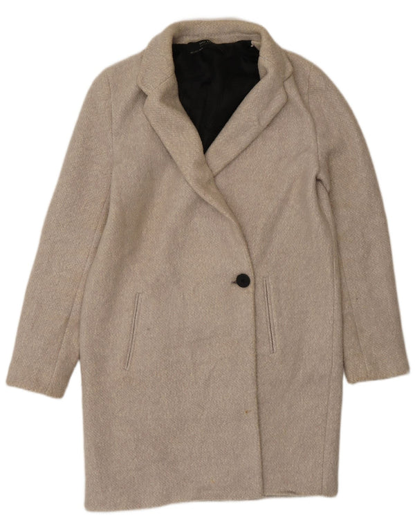 Pulover pentru femeie Zara UK 10 mic bumbac gri