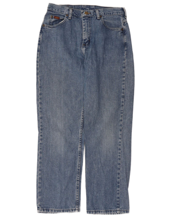 Blugi Lee pentru femei mici, drepti, US 6 Medium W28 L28 Blue Bumbac