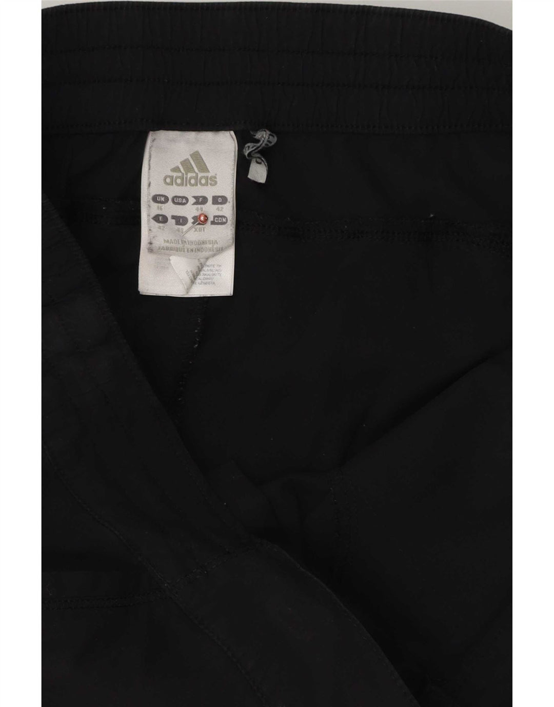 Pantaloni Adidas pentru femei UK 16 Large W36 L30 Poliester negru