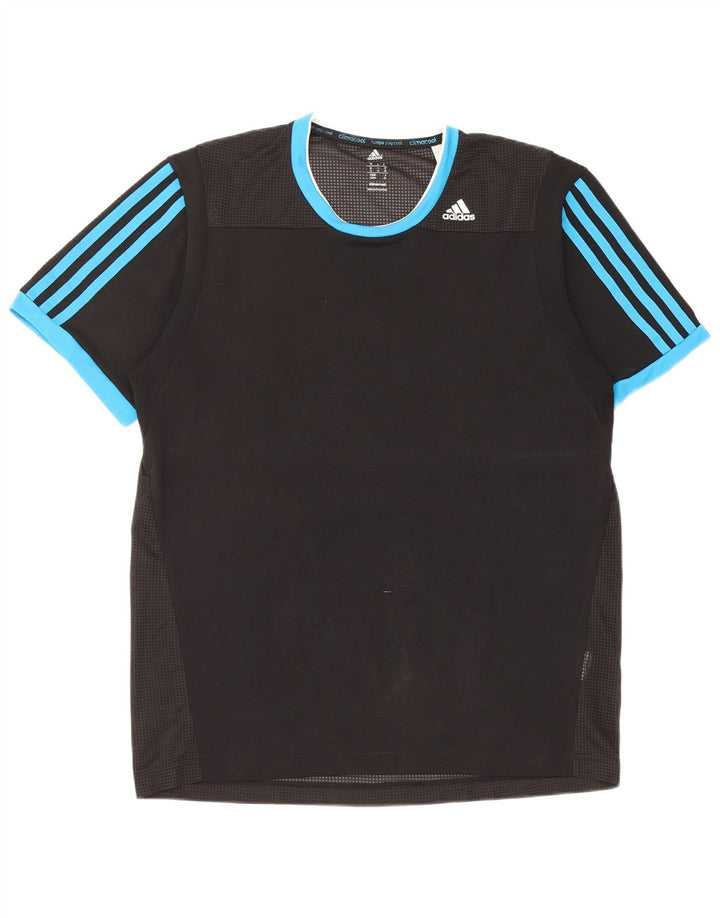 Tricou Adidas Climacool pentru bărbați Top Mediu Negru