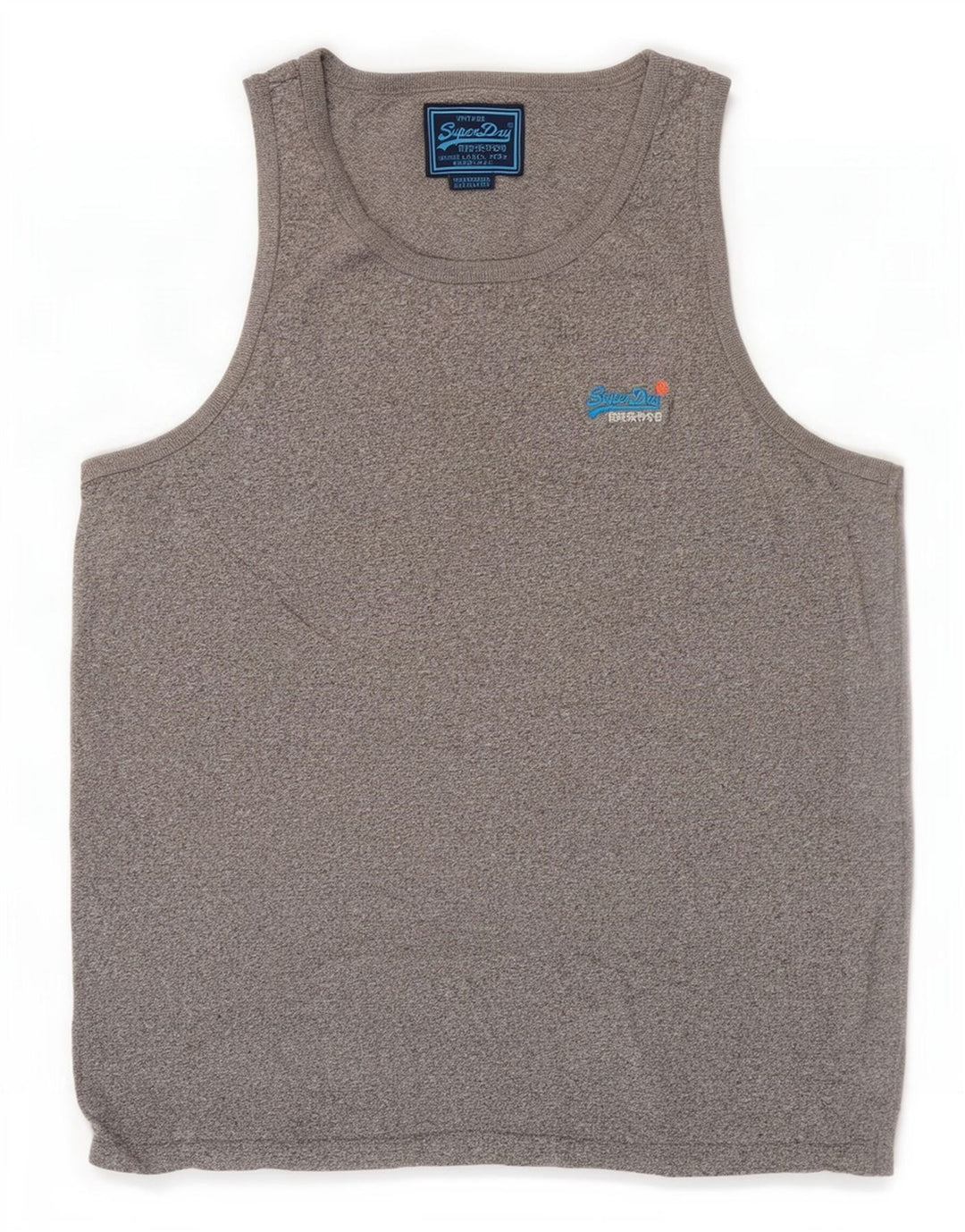 Vestă Superdry pentru bărbați, 2XL, bumbac cu pete albastre