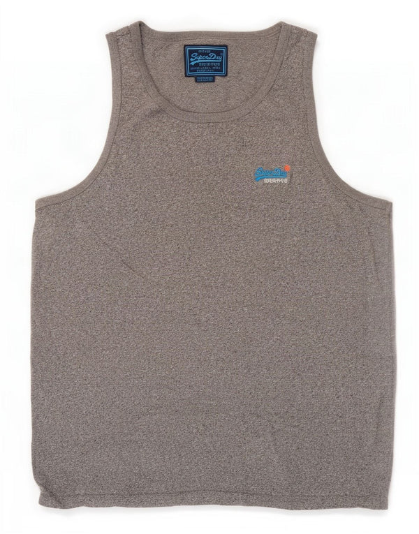 Vestă Superdry pentru bărbați, 2XL, bumbac cu pete albastre
