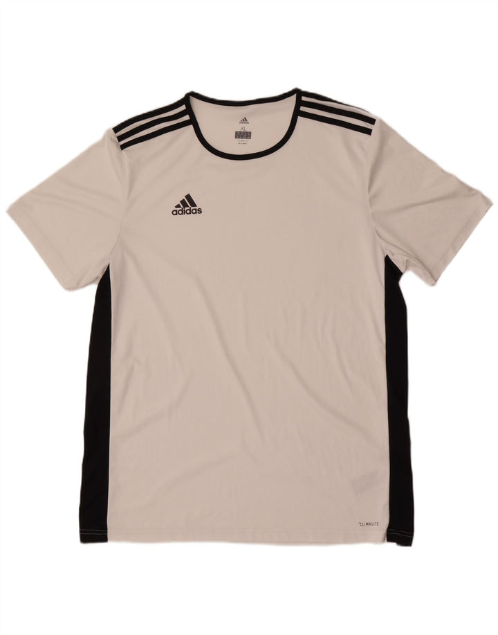 Tricou ADIDAS Climalite pentru bărbați Top XL Poliester alb