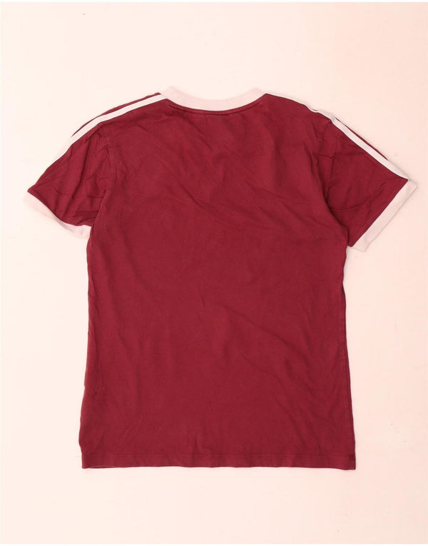 Tricou Adidas pentru femei Top UK 10 Small Red Bumbac