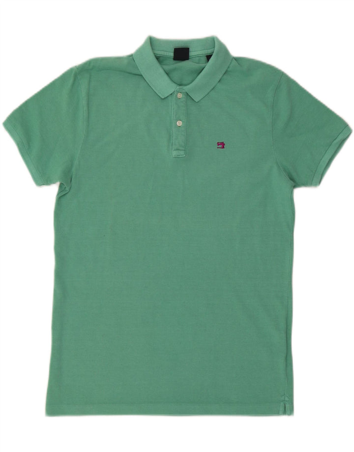 SCOTCH & SODA Tricou polo pentru bărbați Amsterdam Couture, bumbac verde mediu