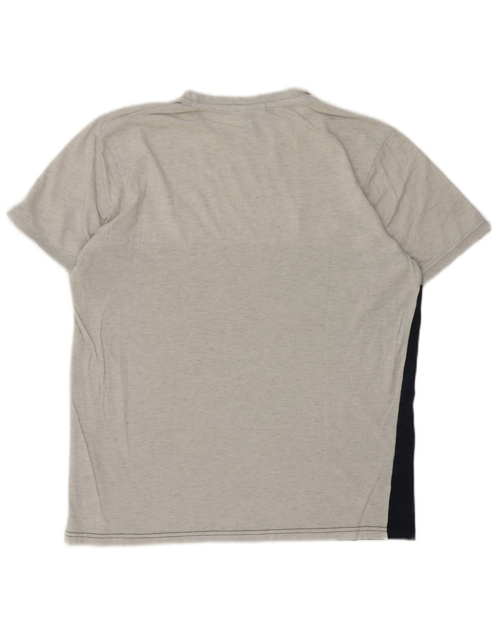 Tricou pentru bărbați Ellesse Top mare, gri, bumbac color bloc