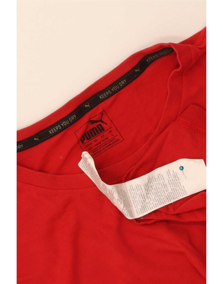 Tricou pentru bărbați Puma Top mic bumbac roșu