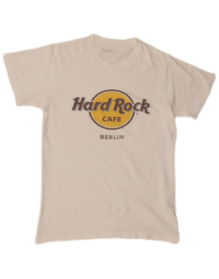 Hard Rock Cafe Berlin tricou grafic Top mic alb