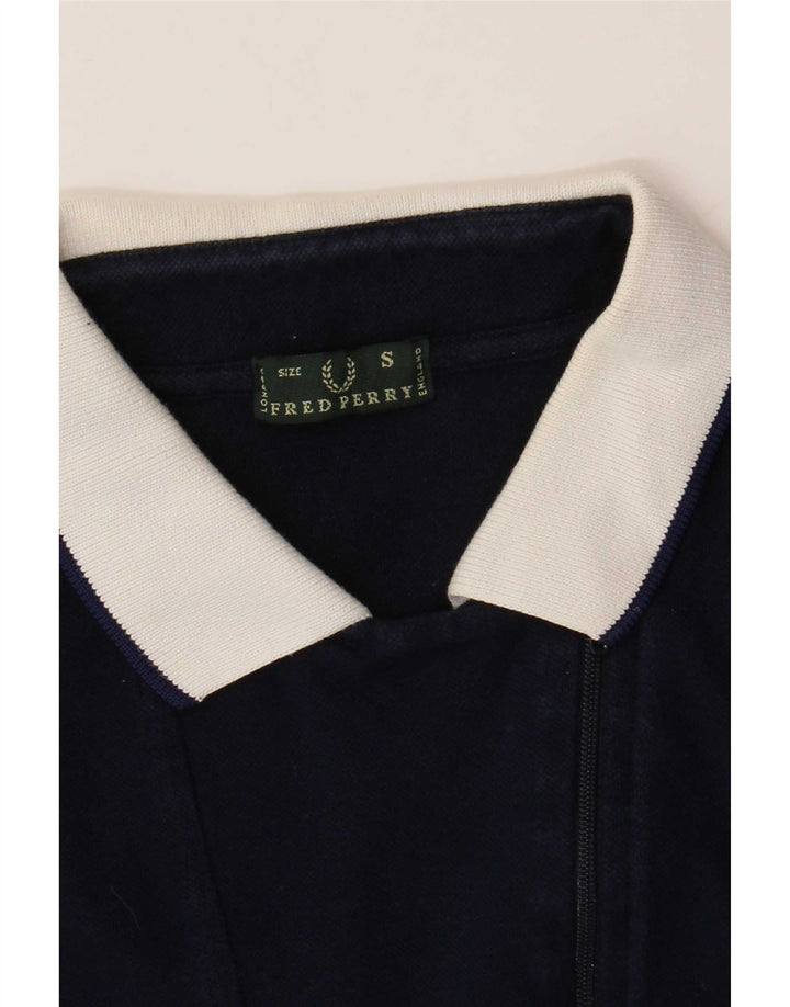 Cămașă polo Fred Perry pentru femei UK 10 Mic albastru bleumarin