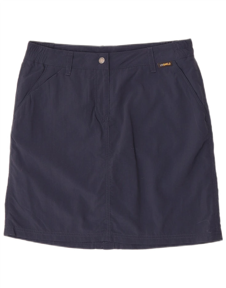 Fusta mini pentru femei Jack Wolfskin UK 8 Small W30 Poliamidă bleumarin