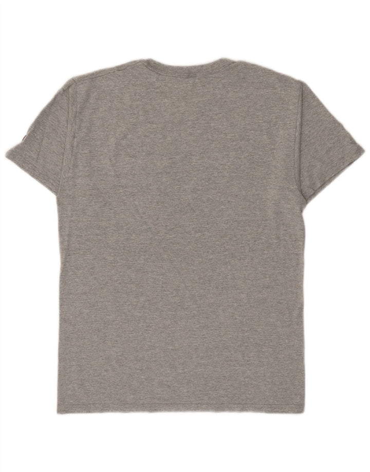 Tricou grafic pentru bărbați Champion Top mic, gri bumbac