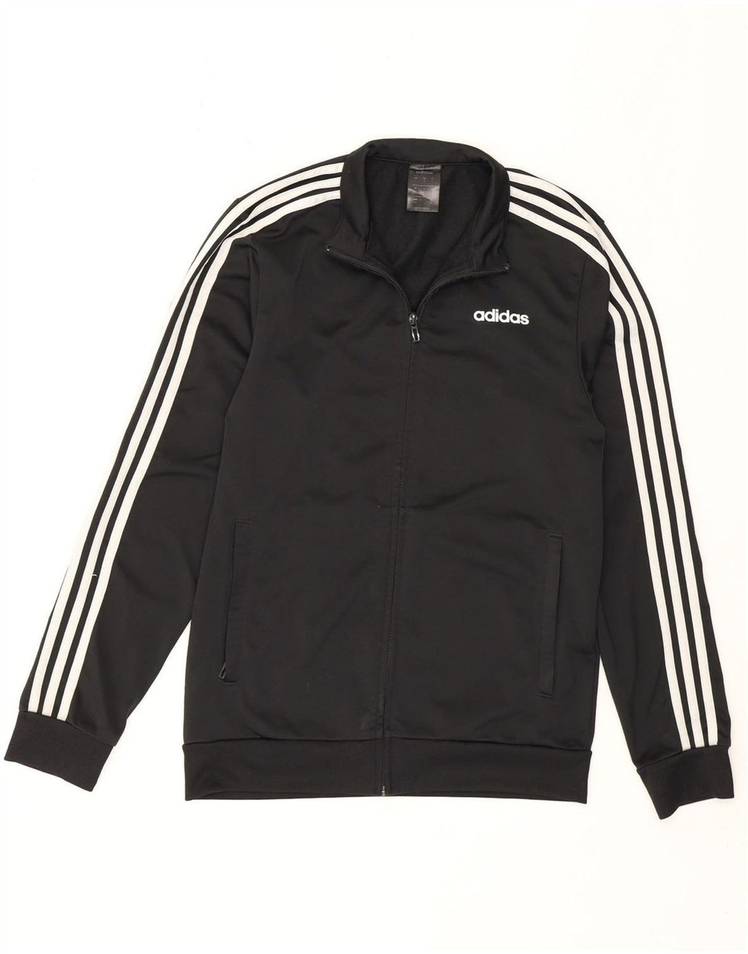 Trening pentru bărbați Adidas Top Jachetă Mic Negru Poliester
