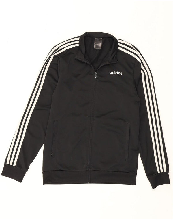 Trening pentru bărbați Adidas Top Jachetă Mic Negru Poliester