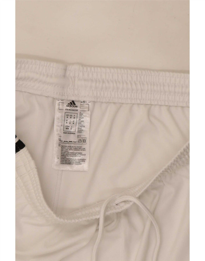 Pantaloni scurți Adidas Aeroready Sport pentru bărbați, poliester alb mediu