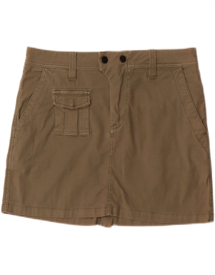 Fusta cargo pentru femei Replay, mare W34, bumbac kaki