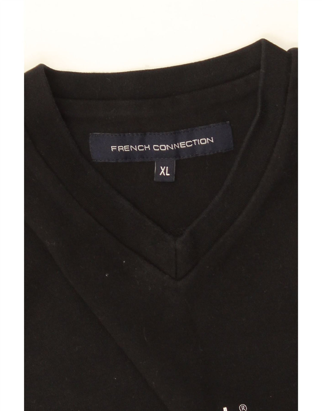 FRENCH CONNECTION Tricou pentru bărbați Top XL Negru