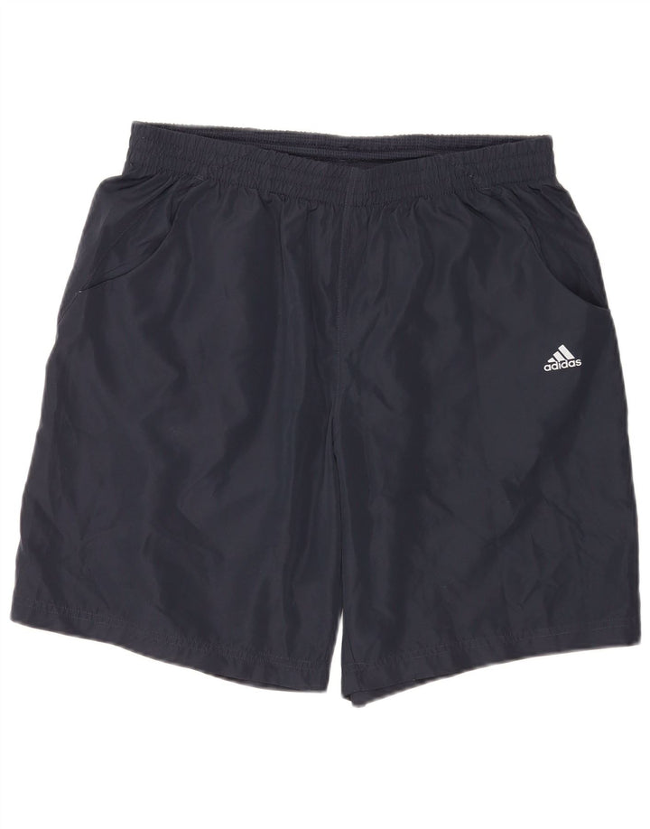 Pantaloni scurți sport ADIDAS Clima 365 pentru bărbați, poliester mari bleumarin