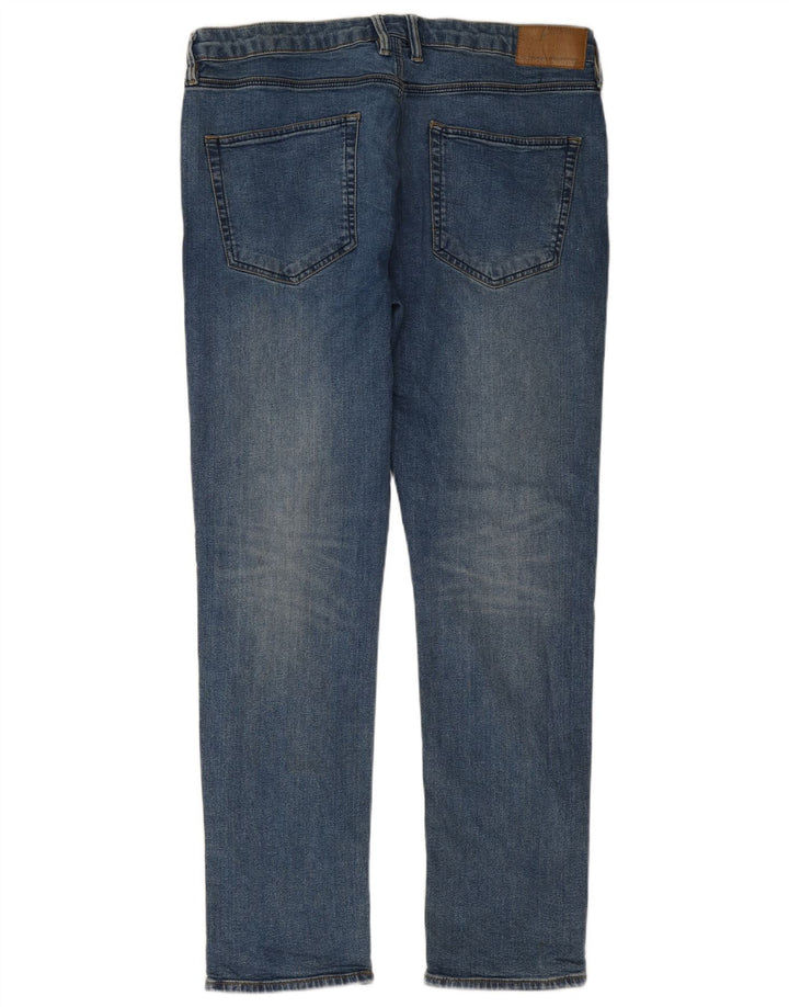 Blugi slim pentru bărbați French Connection W38 L34 Bumbac albastru