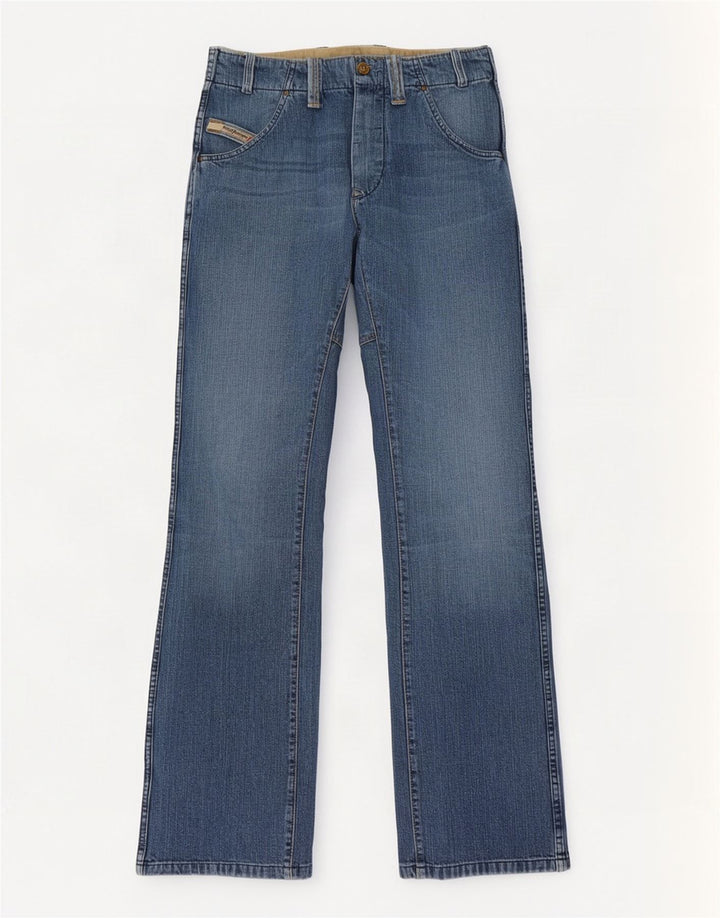 Jeans Bootcut pentru femei Diesel W28 L34 Bumbac albastru