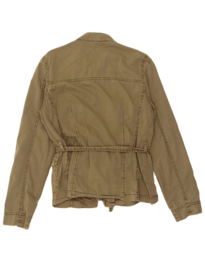 Jachetă Oasis pentru femei UK 14 Medium Khaki Bumbac