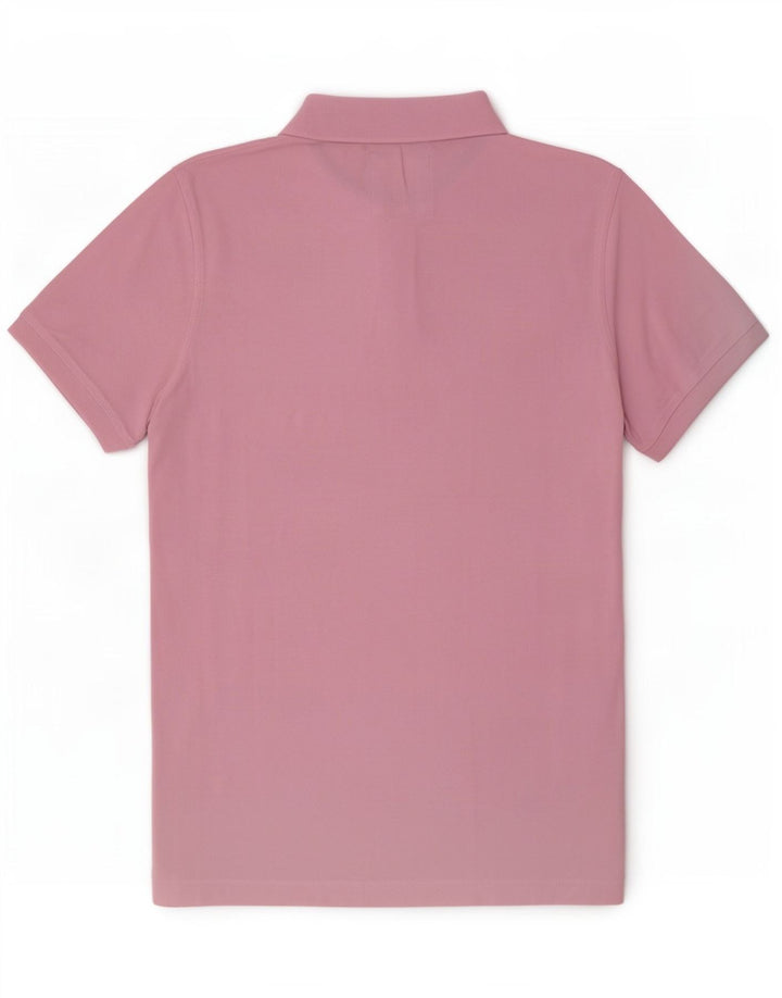 Crew Clothing Tricou polo pentru bărbați, bumbac roz mediu
