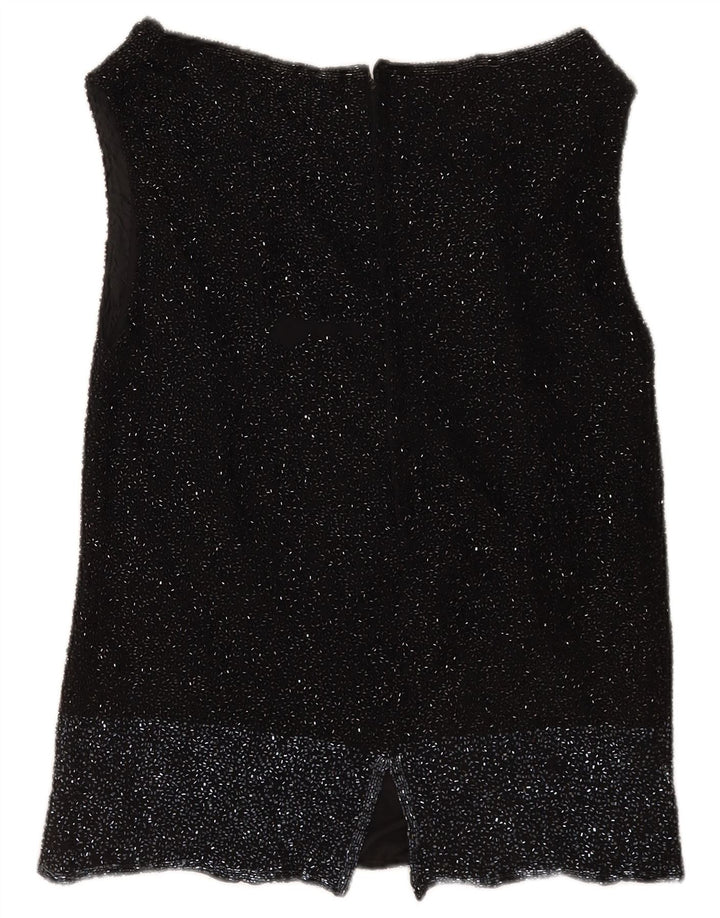 Bluză fără mâneci pentru femei Ronald Joyce UK 14 Medium Black
