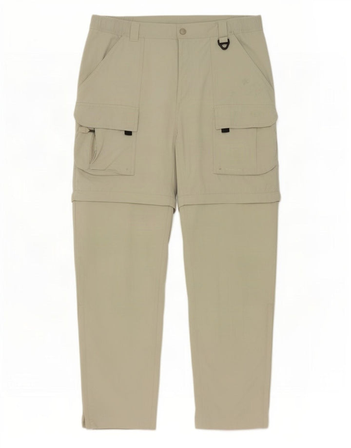 Pantaloni cargo pentru drumeții Columbia Bărbați Mediu L32 L32 Kaki Poliester