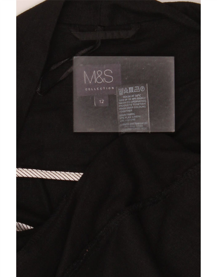Marks & Spencer jachetă deschisă pentru femei UK 12, in negru mediu