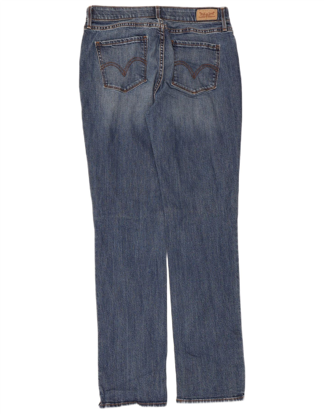 Blugi drepti pentru femei Levi's 525 W30 L32 Bumbac albastru