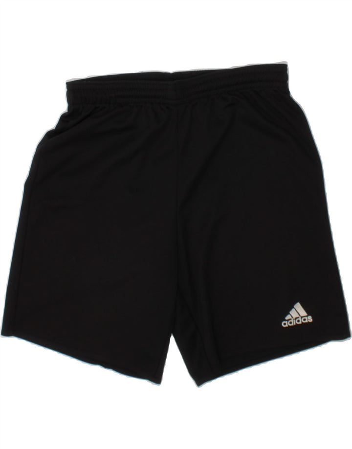 ADIDAS Boys Climalite Sport Shorts 11-12 Years  Black Vintage Adidas and Second-Hand Adidas from Messina Hembry 