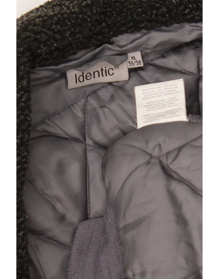 Jachetă căptușită pentru bărbați Identic IT 56/58 XL Gri din nailon color bloc