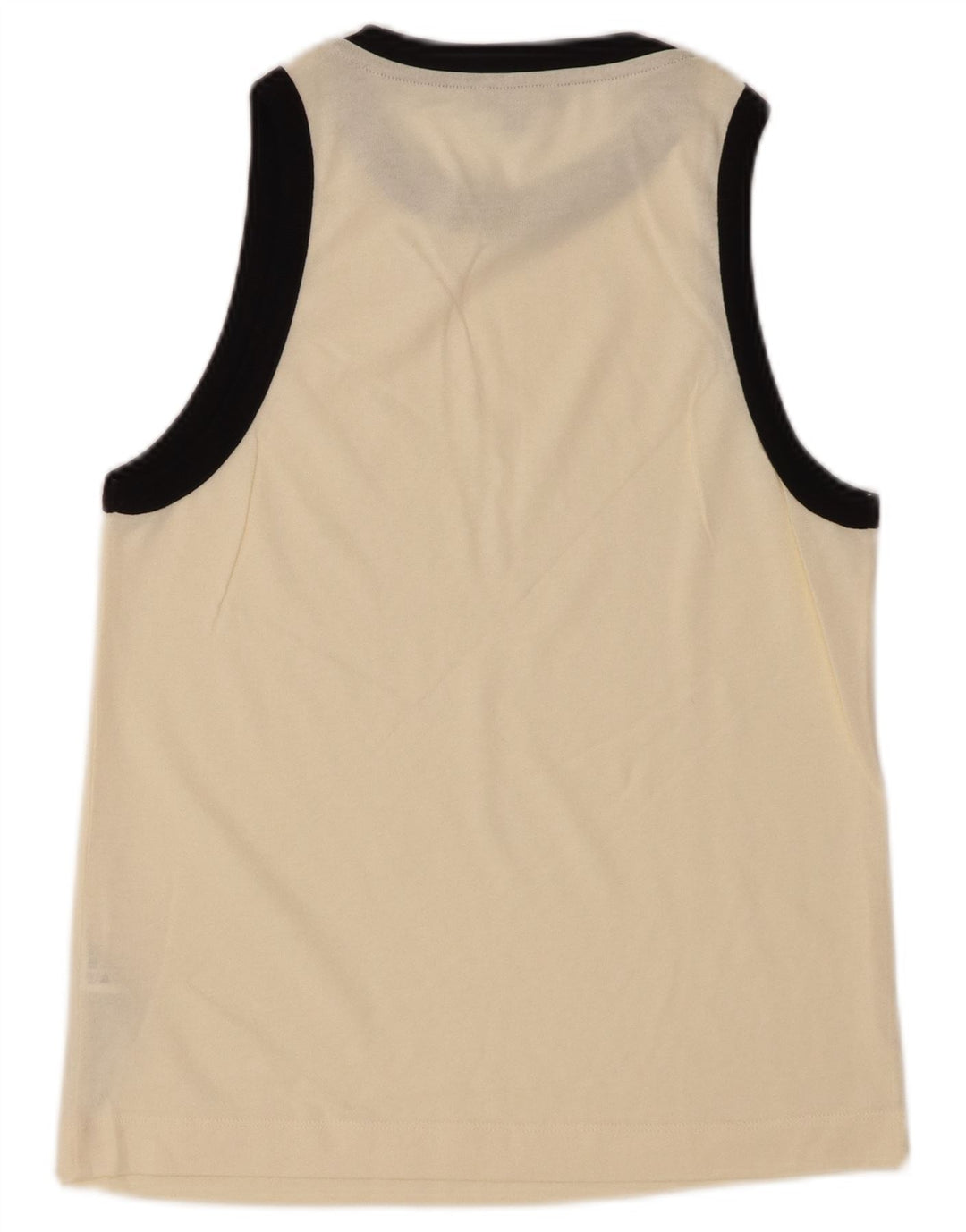 MASSIMO DUTTI Vest Top pentru femei UK 12 Medium Beige Bumbac