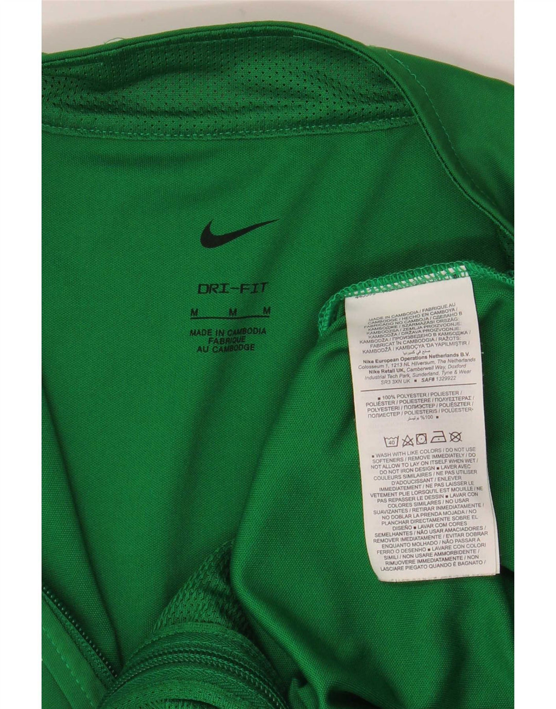 Jachetă de trening Nike Dri Fit pentru bărbați, verde mediu, poliester
