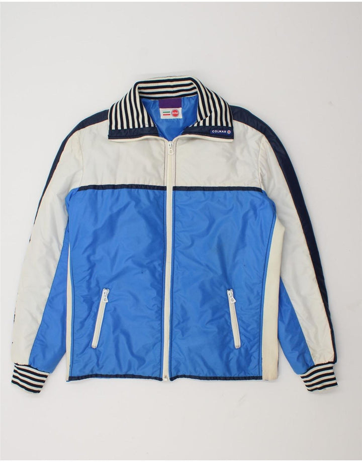 Jachetă Căptușită Colmar pentru bărbați IT 50 Medium Blue Colorblock Nylon