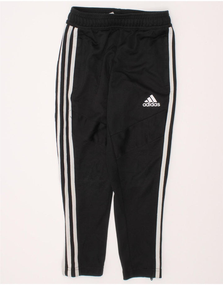 Pantaloni de trening Climalite ADIDAS pentru fete 5-6 ani poliester negru
