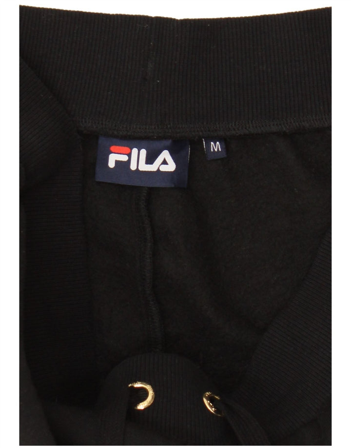 Pantaloni de trening cu grafic pentru femei Fila Joggeri UK 12 Medium Negru