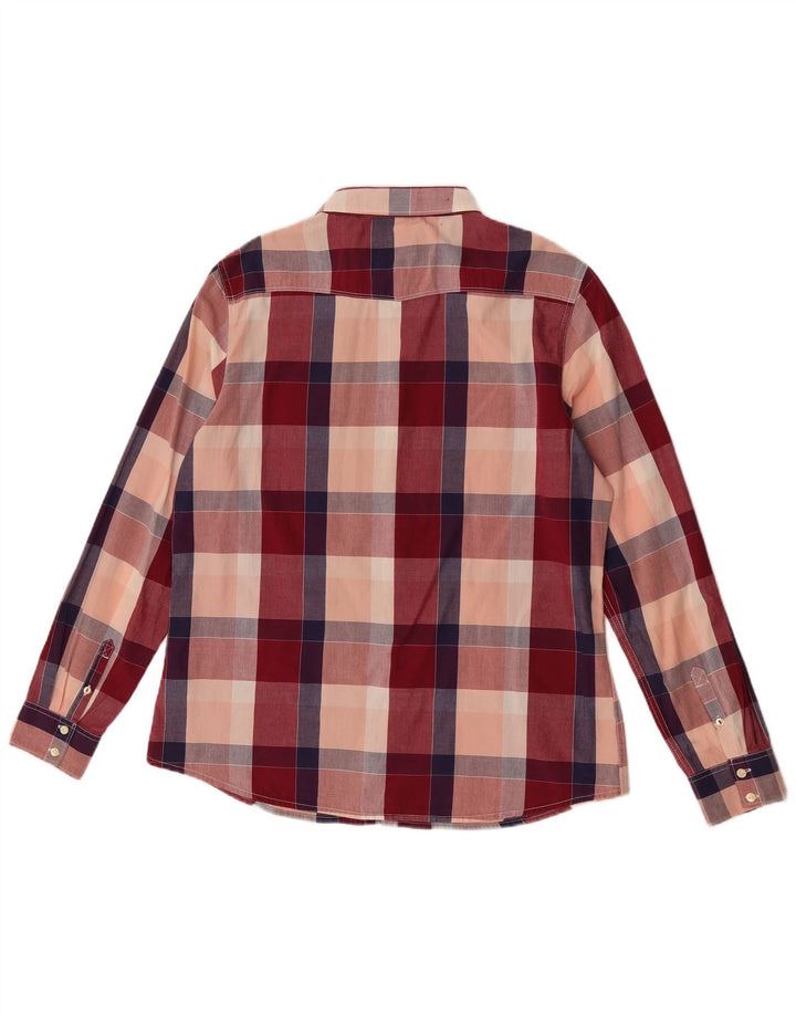 Cămașă Wrangler pentru femei, cu tăiere obișnuită, UK 18 XL, bumbac cu carouri multicolore