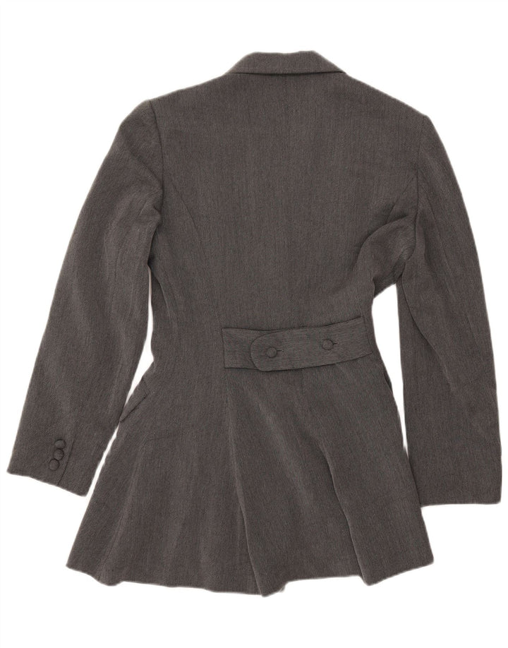 Jachetă SPORTSTAFF pentru femei cu paragate cu 4 nasturi, IT 44, gri mediu